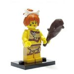 Lego Minifiguur holbewoonster met knots