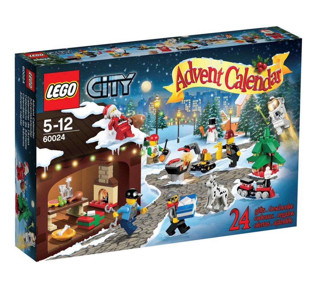 60024 LEGO City Adventkalender vol met LEGO