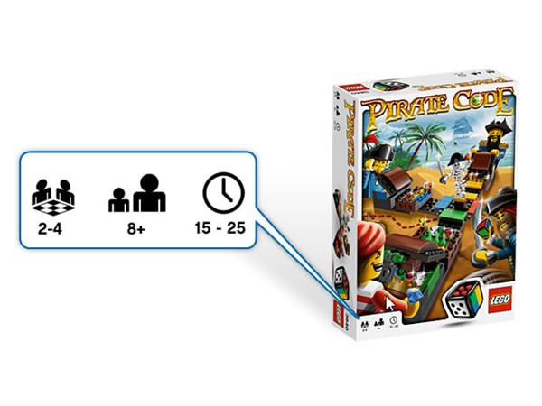 3840 - Lego Spel Pirate Code