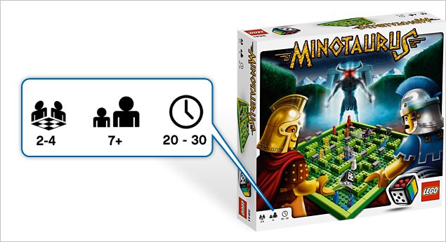 3841 - Lego Spel Minotaurus