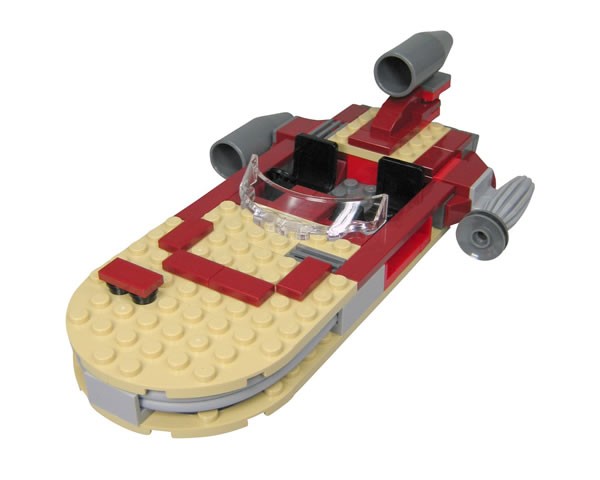 8092 - LEGO Luke s Landspeeder , zonder minifiguren