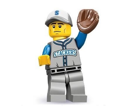 Lego Minifiguur 7100113 Baseball speler