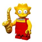 LEGO Minifiguur Lisa -- Saxophone