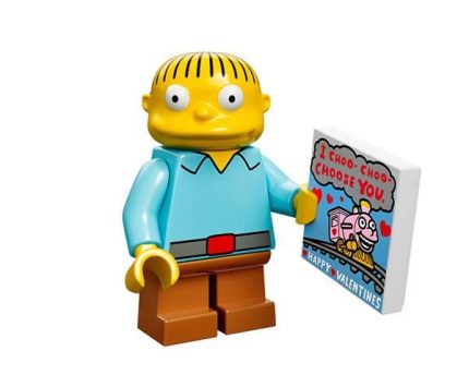 LEGO Minifiguur Ralph -- "I choo-choo-choose you" Valentine's card