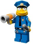 LEGO Minifiguur Chief Wiggum -- Microphone and baton