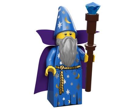71007 - LEGO Minifiguur Wizard
