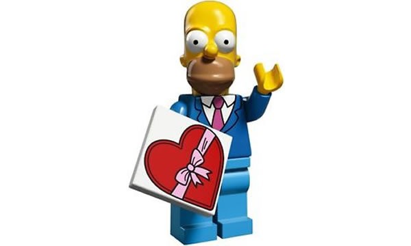 LEGO Minifiguur 71009-1 Simpsons Homer