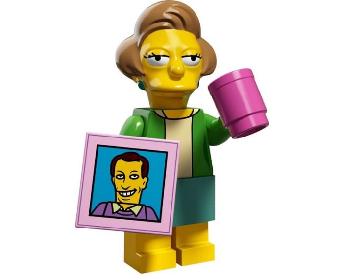 LEGO Minifiguur 71009-14 Edna Krabappel