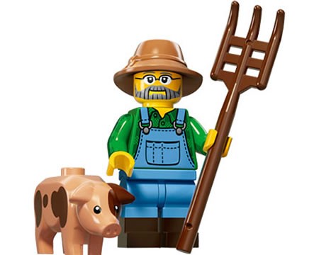 71011 - LEGO Minifiguur Farmer
