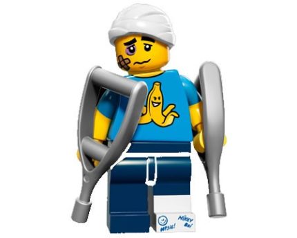 71011 - LEGO Minifiguur Clumsy Guy