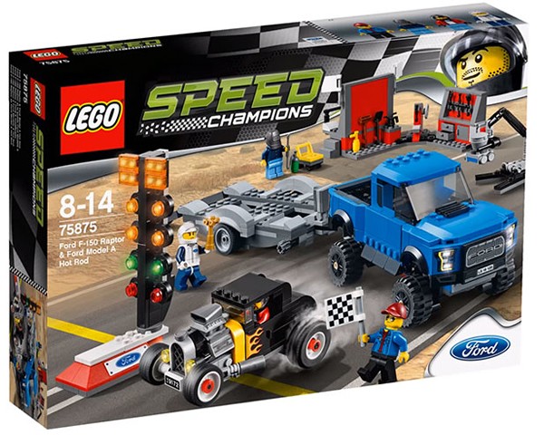 75875 LEGO - Ford F-150 Raptor & Ford Model A Hot Rod