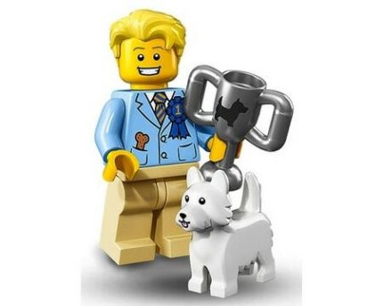 71013 - LEGO Minifiguur Dog Show Winner