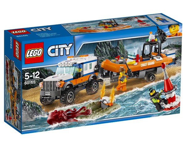 60165 - LEGO City Kustwacht Reddingsvoertuig 4x4