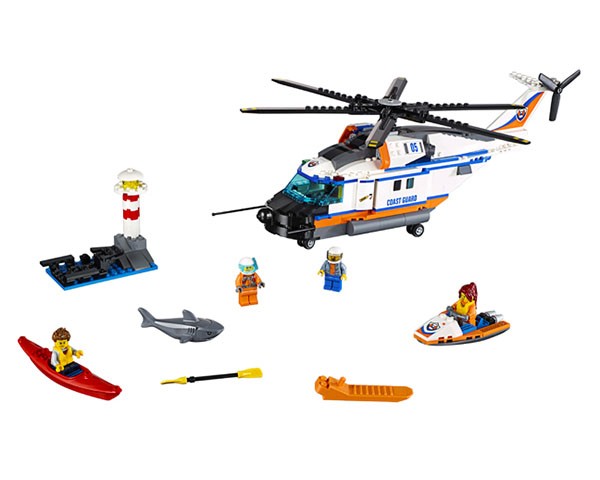 60166 - LEGO City Kustwacht Zware Reddingshelikopter