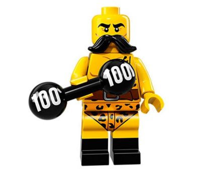 71018 - LEGO Minifiguur Circus Strong Man