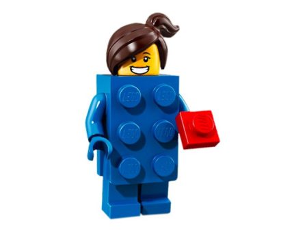 LEGO Minifiguur Brick Suit Girl