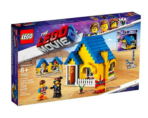 70831 - LEGO Emmets droomhuis/reddingsraket