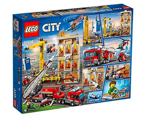 60216 - LEGO City Brandweerkazerne in de stad