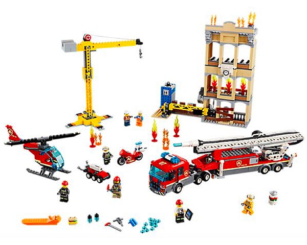 60216 - LEGO City Brandweerkazerne in de stad