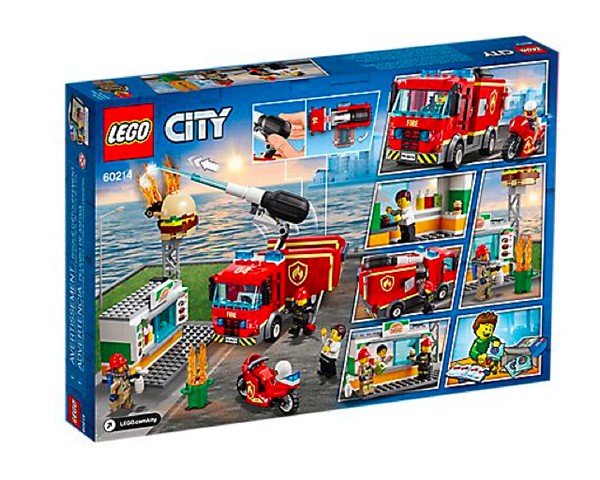 60214 - LEGO City Brand bij hamburger restaurant