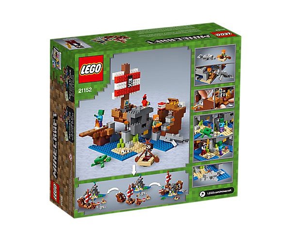 21152 - LEGO Minecraft Avontuur op het Piratenschip