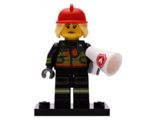 71025 - LEGO Minifiguur Fire Fighter