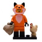 71025 - LEGO Minifiguur Fox Costume Girl