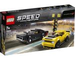 75893 - LEGO 2018 Dodge Challenger SRT Demon en 1970 Dodge Charger R/T