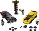 75893 - LEGO 2018 Dodge Challenger SRT Demon en 1970 Dodge Charger R/T