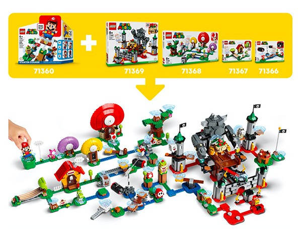 71365 - LEGO Super Mario Uitbreidingsset: Piranha Plant-powerslide