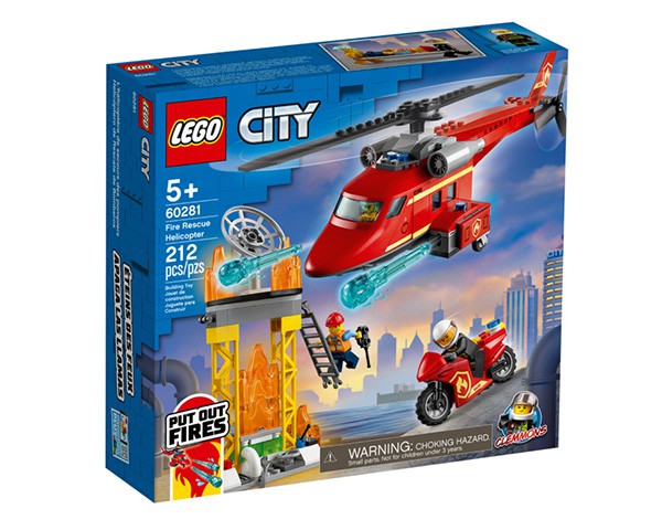 60281 - LEGO City Brandweer Reddingshelikopter