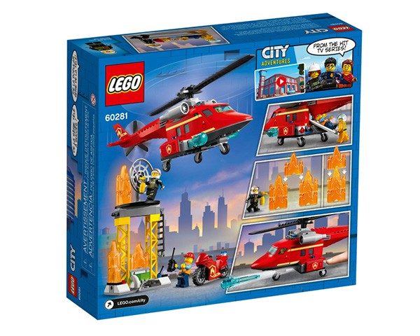 60281 - LEGO City Brandweer Reddingshelikopter
