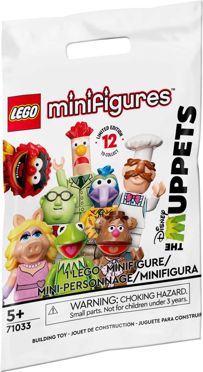 71033 - LEGO Minifiguur Fozzie Bear