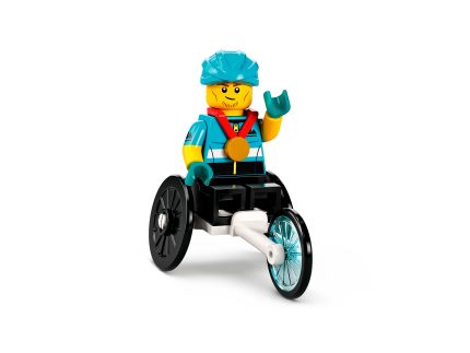 71032 - LEGO Minifiguur Wheelchair Racer