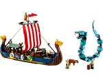 31132 - LEGO Creator Vikingschip en de Midgaardslang - Afbeelding 2