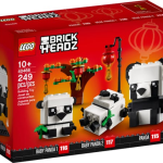40466 - LEGO Brickheadz Panda's voor Chinees nieuwjaar