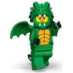 71034 - LEGO Minifiguur Groen Drakenkostuum - Nr. 12