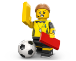 71037 - LEGO Minifiguur voetbalscheidsrechter - Nr. 1