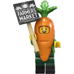 71037 - LEGO Minifiguur Wortelmascotte - Nr. 4