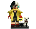 71038 - LEGO Minifiguur Cruella de Vil & dalmatiërpuppy - 100 jaar Disney