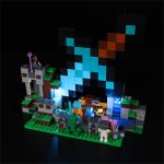 Premium Quality LED Verlichting voor LEGO 21244 Minecraft The Sword Outpost
