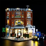 Premium Quality LED verlichting t.b.v. LEGO 10264 Hoekgarage