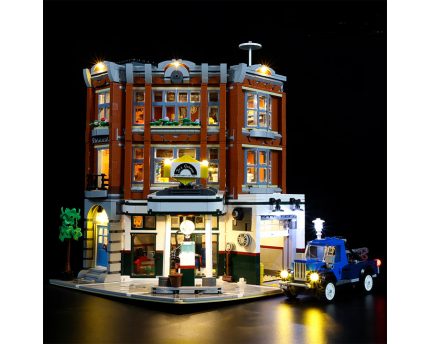 Premium Quality LED verlichting t.b.v. LEGO 10264 Hoekgarage