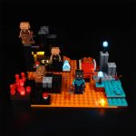 Premium Quality LED Verlichting voor LEGO The Nether Bastion 21185