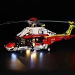Premium Quality LED Verlichting voor LEGO Airbus H175 reddingshelikopter 42145