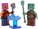 662303 - LEGO Minecraft Avonturier Drenkeling en Axolotl (Paper Bag) - Afbeelding 2