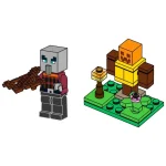 662306 - LEGO Minecraft Pillager with Training Dummy (Paperbag) - Afbeelding 3