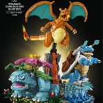 72153 - LEGO Pokemon Venusaur, Charizard en Blastoise