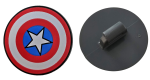 LEGO Captain America sh1156 – Marvel minifiguur - Afbeelding 3
