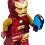 sh1157 - LEGO Minifiguur Marvel | Iron Man met ijsje